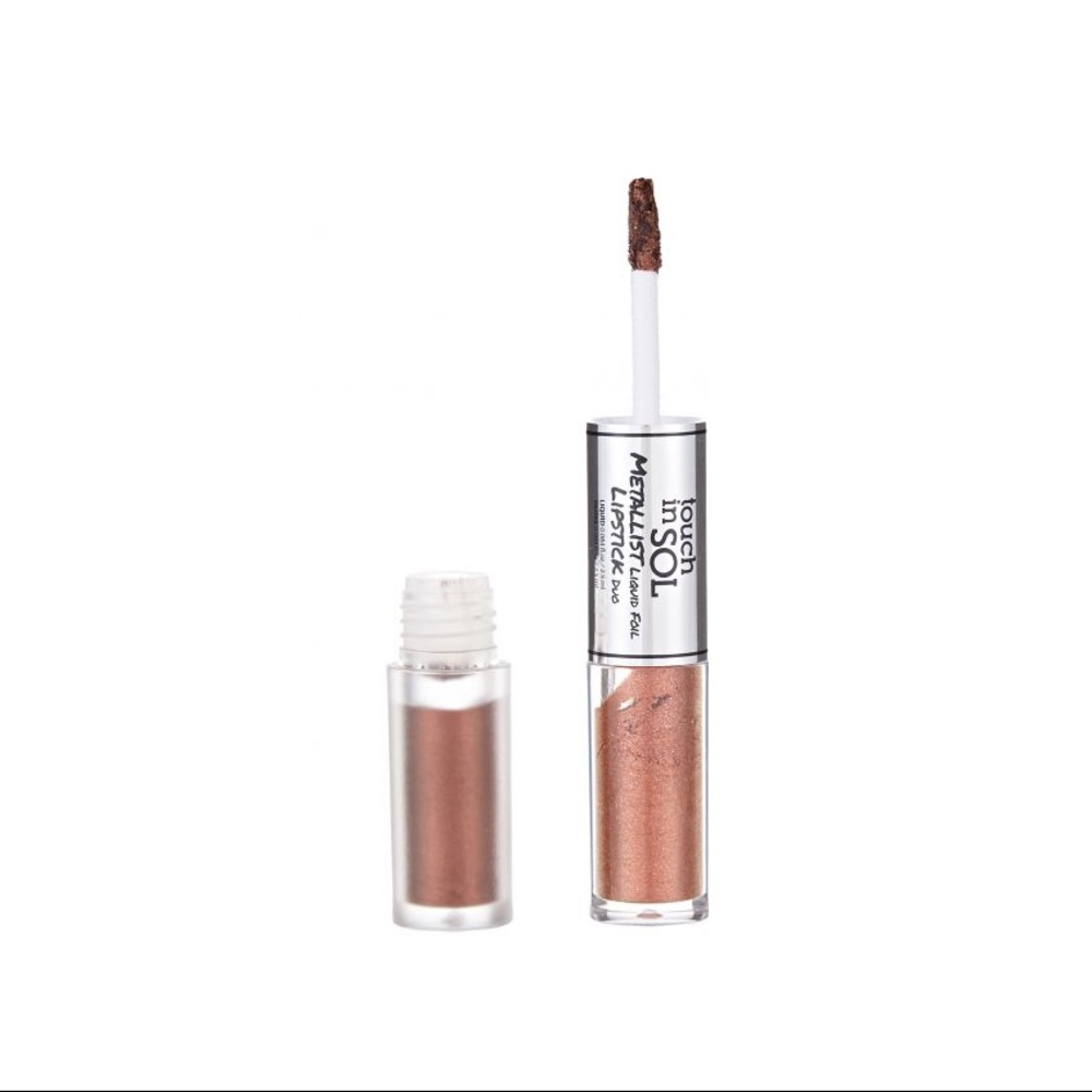 Touch in sol metallist liquid foil lipstick duo